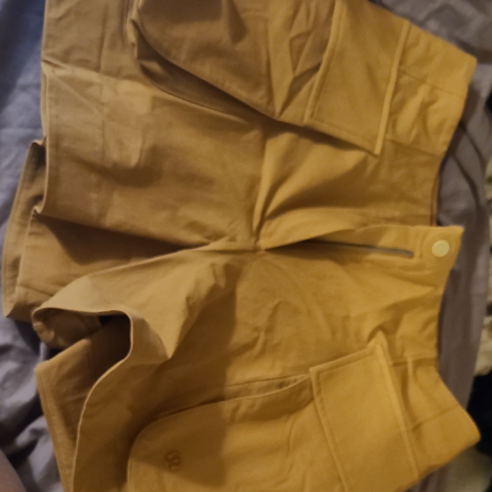 Lululemon Athletica Brown Cargo Shorts